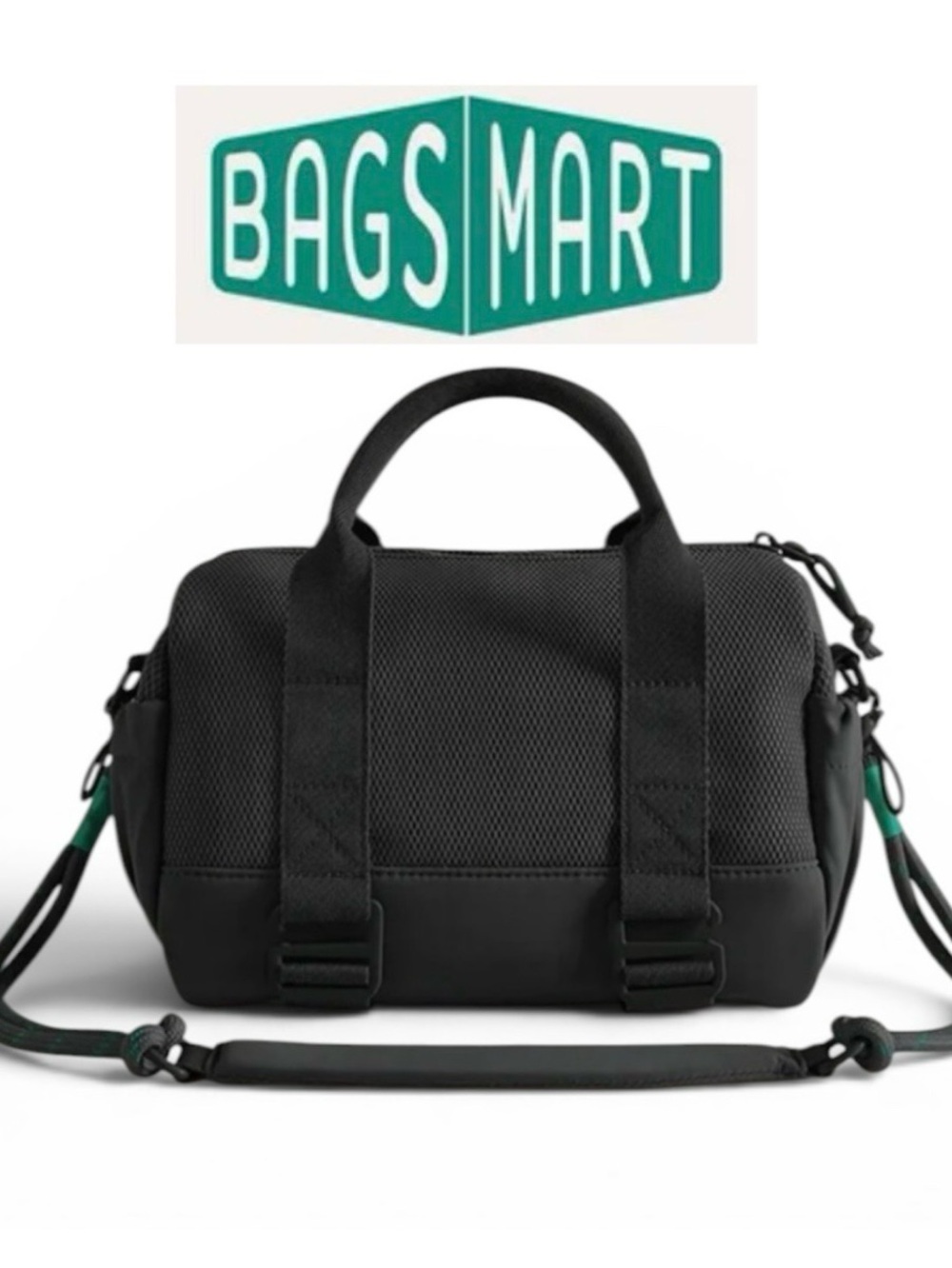 Bagsmart Reiki 5.5L Mesh Mini Duffle Tote Bag in Black
